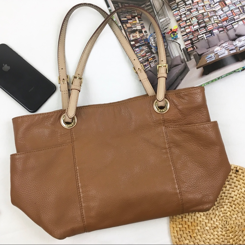 $35 TODAY ONLY! Michael Kors Leather Pocket Tote